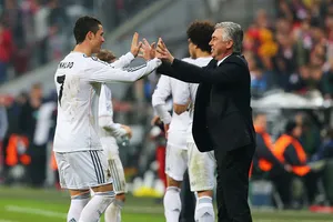 Ronaldo và Carlo Ancelotti ở Madrid