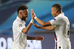 Kylian Mbappe và Neymar (trái) dẫn đầu danh sách Nhân vật thể thaoở Pháp