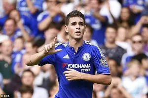 Oscar thời khoác áo Chelsea