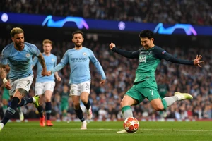 Son Heung-min uy hiếp khung thành Man City