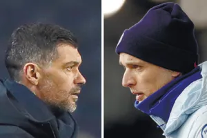 HLV Sergio Conceicao của Porto và Thomas Tuchel của Chelsea