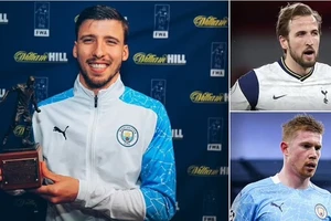 Ruben Dias nhận giải trước Harry Kane và De Bruyne