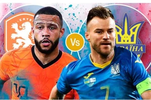 Memphis Depay và Andriy Yarmolenko 