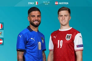 Vòng 1/8, Italia – Áo: Azzurri tiếp tục mạch thắng