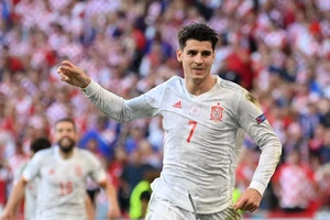 Alvaro Morata gây thất vông ở Euro