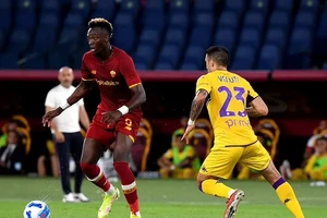 Tammy Abraham kiến tạo nên chiến thằng dcu3a AS Roma