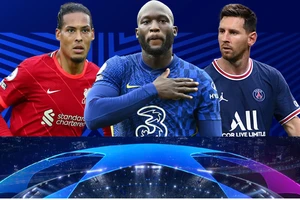 Van Dijk (Liverpool), Romelu Lukaku (Chelsea) và Leo Messi (PSG)