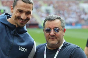 Zlatan Ibrahimovic và Mino Raiola