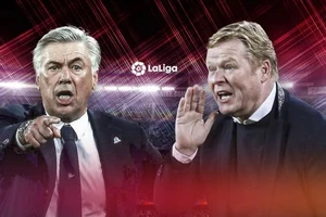 Carlo Ancelotti và Ronald Koeman