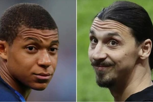 Kylian Mbappe và Zlatan Ibrahimovic 