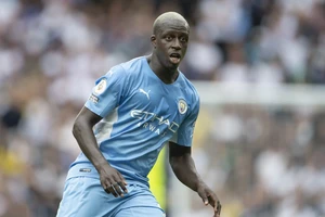 Benjamin Mendy trong màu áo Man City