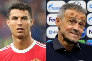 Ronaldo và Luis Enrique