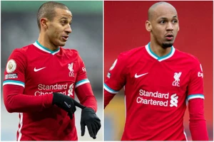 Thiago Alcantara và Fabinho