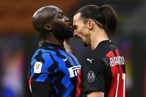 Lukaku và Ibra đụng độ ở Serie A