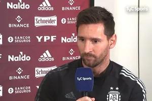 Leo Messi trong cuộc phỏng vấn cua Tyc Sports