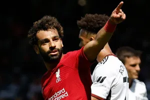 Mo Salah được bầu chọn là Cầu thủ xuất sắc nhất trận đấu