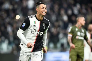 Ronaldo trong màu áo Juventus