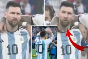 Đoạn băng video đã tiết lộ lời cầu nguyện của Messi