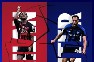 AC Milan và Inter giữ một suất ở chung kết cho bóng đá Ý