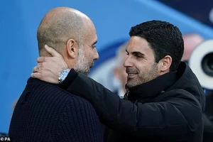 Pep Guardiola và Mikel Arteta sẽ cạnh tranh danh hiệu HLV mùa giải