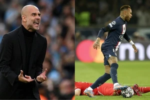 Pep Guardiola và Neymar