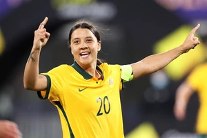 Tiền đạo tuyển Australia Sam Kerr