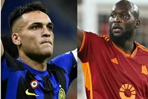 Lautaro Martinez và Romelu Lukaku