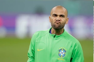 Dani Alves đã bị bắt không lâu sau khi dự World Cup 2022 cùng tuyển Brazil