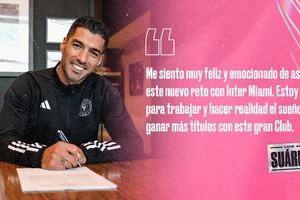 Luis Suarez phấn khích khi gia nhập Inter Miami