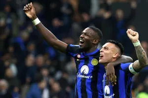 Marcus Thuram và Lautaro Martinez