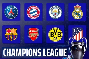 Kết quả bốc thăm vòng tứ kết Champions League