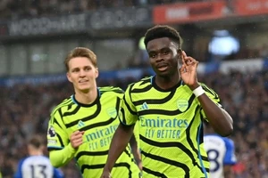 Martin Odegaard và Bukayo Saka đang chơi rất hay ở Arsenal