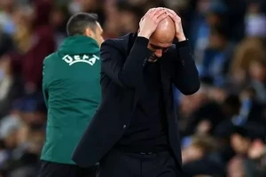 Pep Guardiola thất vọng khi thua Real Madrid