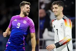 Niclas Fullkrug và Kai Havertz