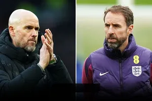 HLV Erik ten Hag và Gareth Southgate
