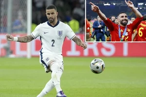 Kyle Walker chứ không phải Dani Carvajal được chọn