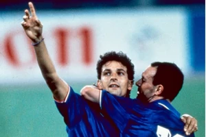 Roberto Baggio và Salvatore ‘Totò’ Schillaci ở World Cup 1990