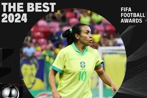 Huyền thoại người Brazil Marta giành giải thưởng Marta đầu tiên