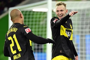 Borussia Dortmund thắng trận sân khách đầu tiên mùa này