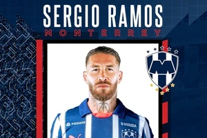 Sergio Ramos trong màu áo Monterrey