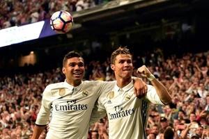 Casemiro và Ronaldo chia sẻ thành công ở Real Madrid