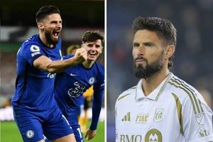 Cựu sao Chelsea Olivier Giroud trong màu áo LAFC