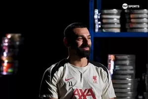 Mo Salah trả lời phỏng vấn của TNT Sports