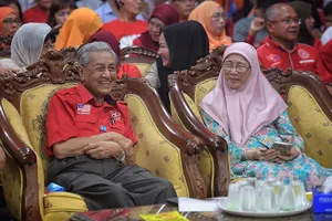 Thủ tướng và Phó Thủ tướng sắp tới của Malaysia. Ảnh : THE STRAITS TIMES 
