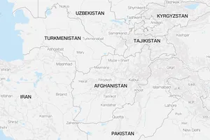 Sơ đồ nơi xảy ra trận động đất dự kiến gây nhiều thương vong. Ảnh : CNN