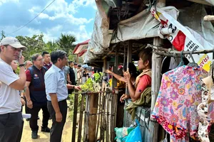 Tổng thống Ferdinand Marcos Jr. đến thăm Cebu ngày 7 - 11. Ảnh : Văn phòng Tổng thống