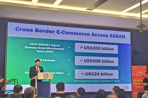 Ông Lennon Tan, Chủ tịch SMF chia sẻ cơ hội giao thương doanh nghiệp Việt Nam và Singapore