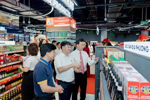 Việc khai trương Co.opmart Pro Vũ Yên giúp doanh nghiệp Việt mở rộng thị phần nội địa