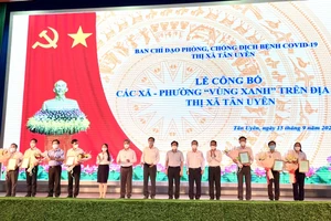 Thị xã Tân Uyên đã có 6 xã phường đạt tiêu chí "vùng xanh"