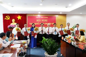 Bình Dương: Điều động, bổ nhiệm nhiều cán bộ chủ chốt